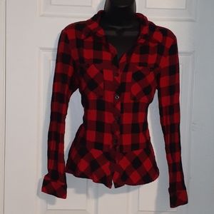 NWOT Classic Plaid button down